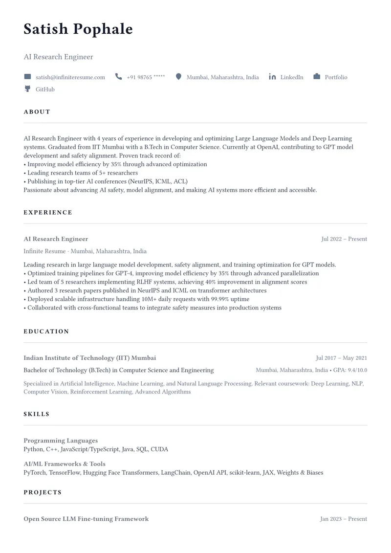 Simple template preview